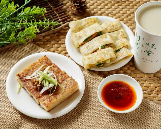 D. 台式蘿蔔糕套餐